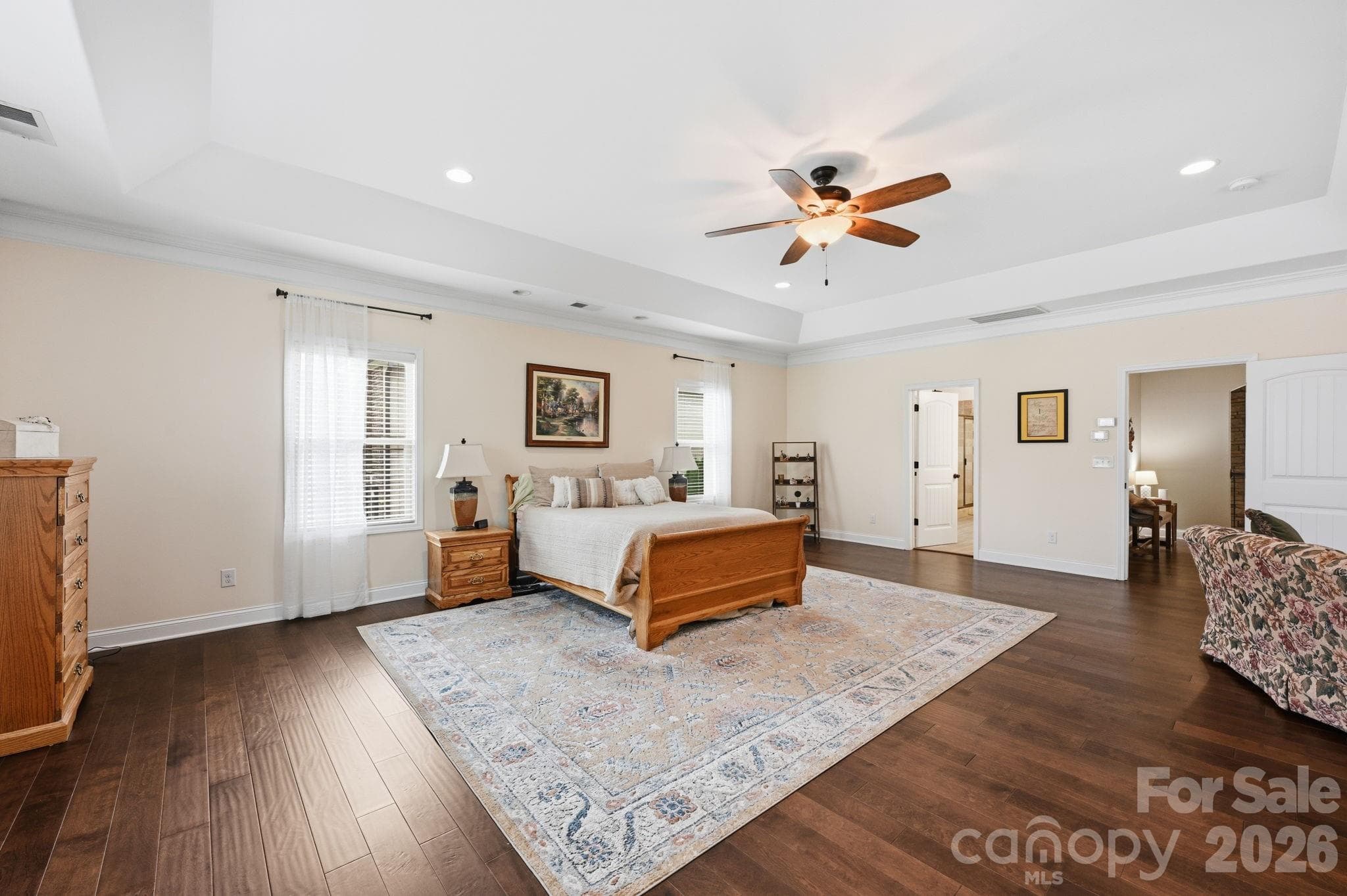 Primary Bedroom - 13410 Crystal Springs Drive, Huntersville
