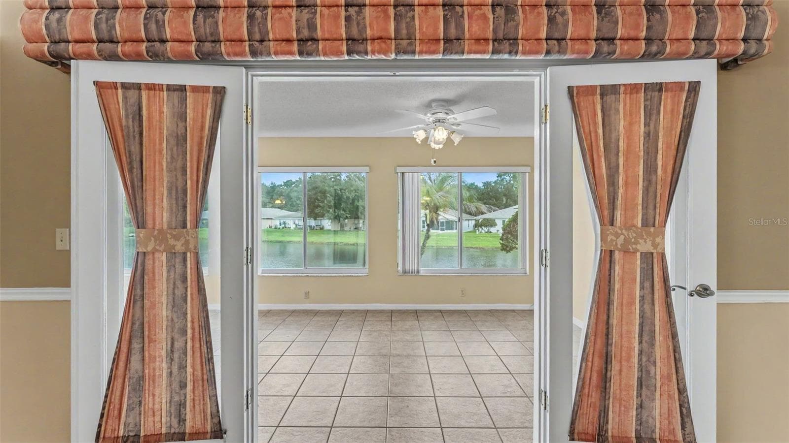 French doors to Florida Room - 2191 SILVER RE DR, LAKELAND