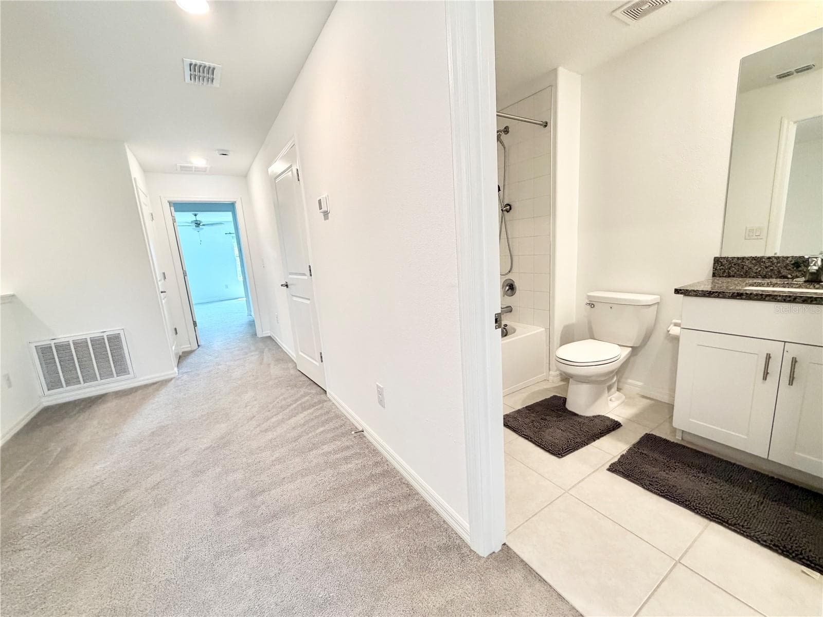 Hall and guest bath - 2578 CHARLAN CT, HOLIDAY