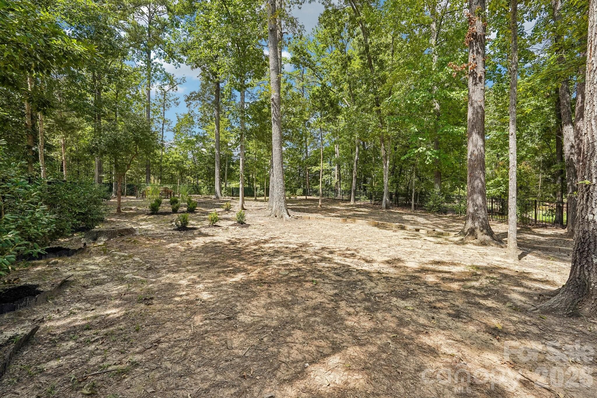 Large Fully Fenced Yard - 10823 Persimmon Creek Drive, Charlotte