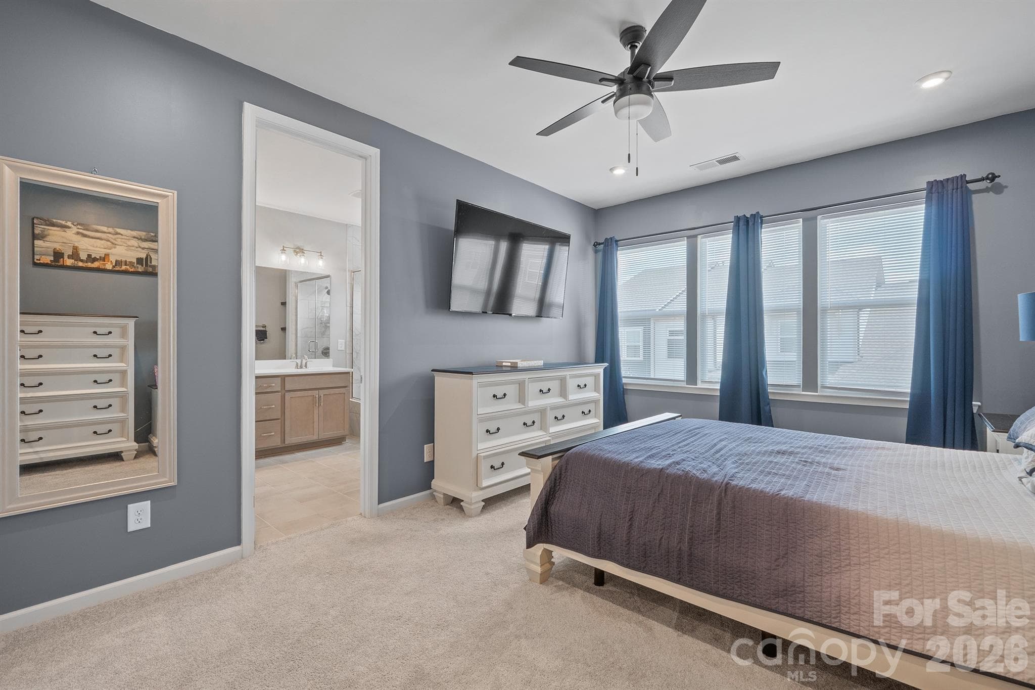Primary bedroom - 6161 Pierce Lane, Kannapolis