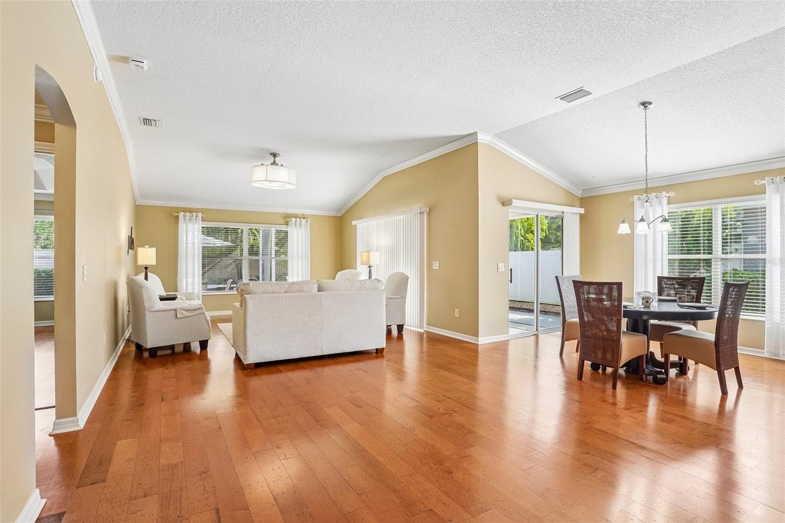 Living Room / Dining Room Right - 583 ARTEAGA WAY, THE VILLAGES