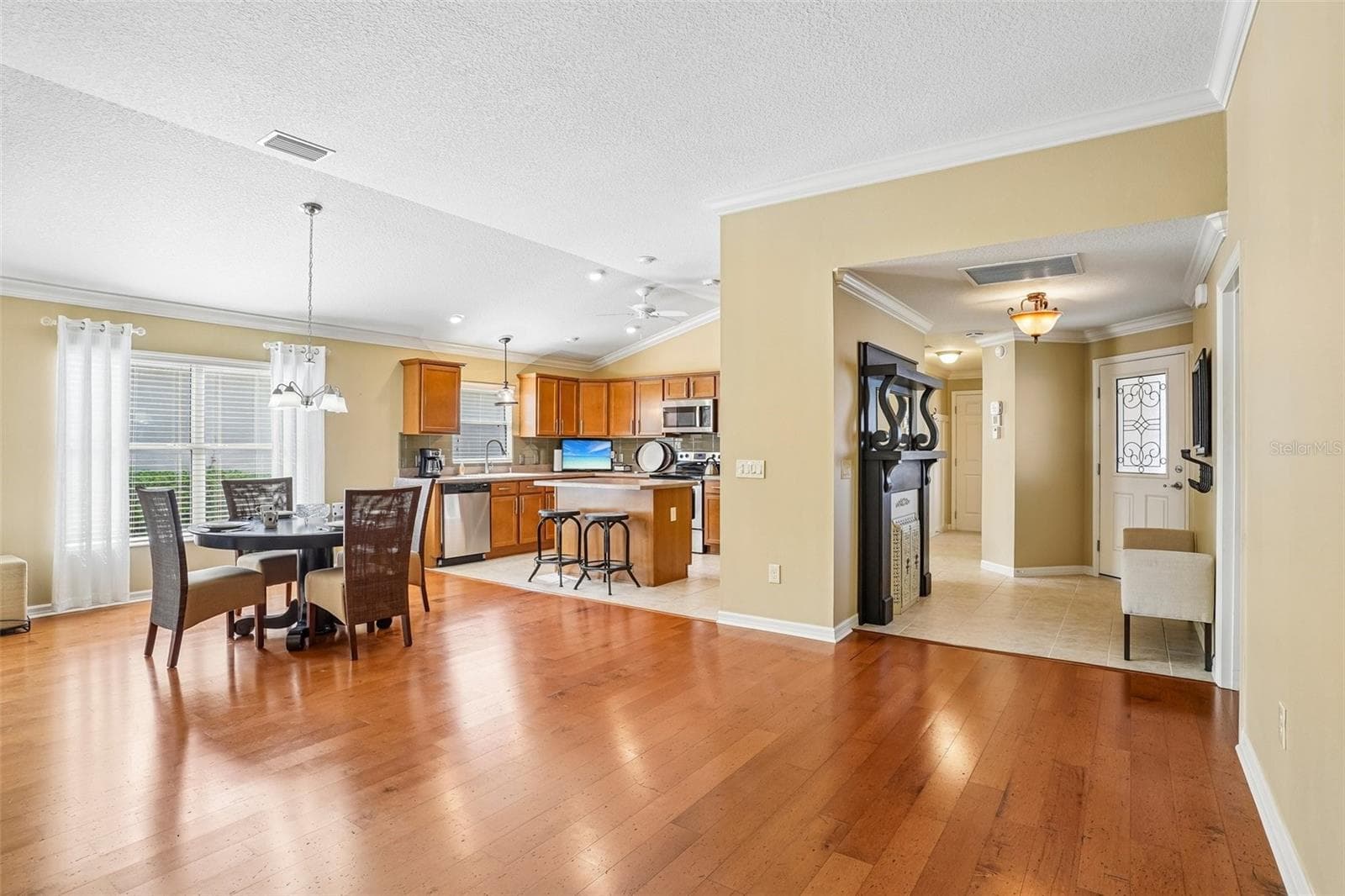 Dining Room Left / Foyer Right - 583 ARTEAGA WAY, THE VILLAGES