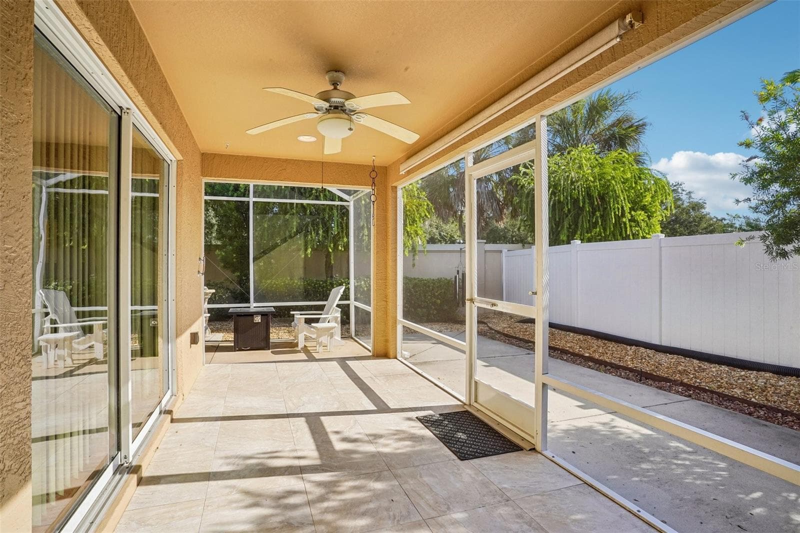 Half of the Enclosed Lanai - 583 ARTEAGA WAY, THE VILLAGES