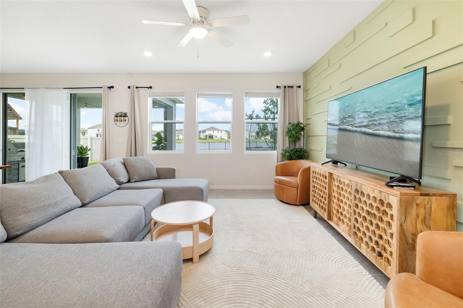 Living Room w/Views of Water - 523 158TH ST E, BRADENTON