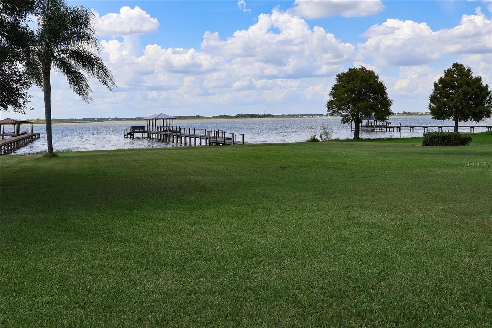 Lake/dock view - 3640 CRUMP RD, WINTER HAVEN