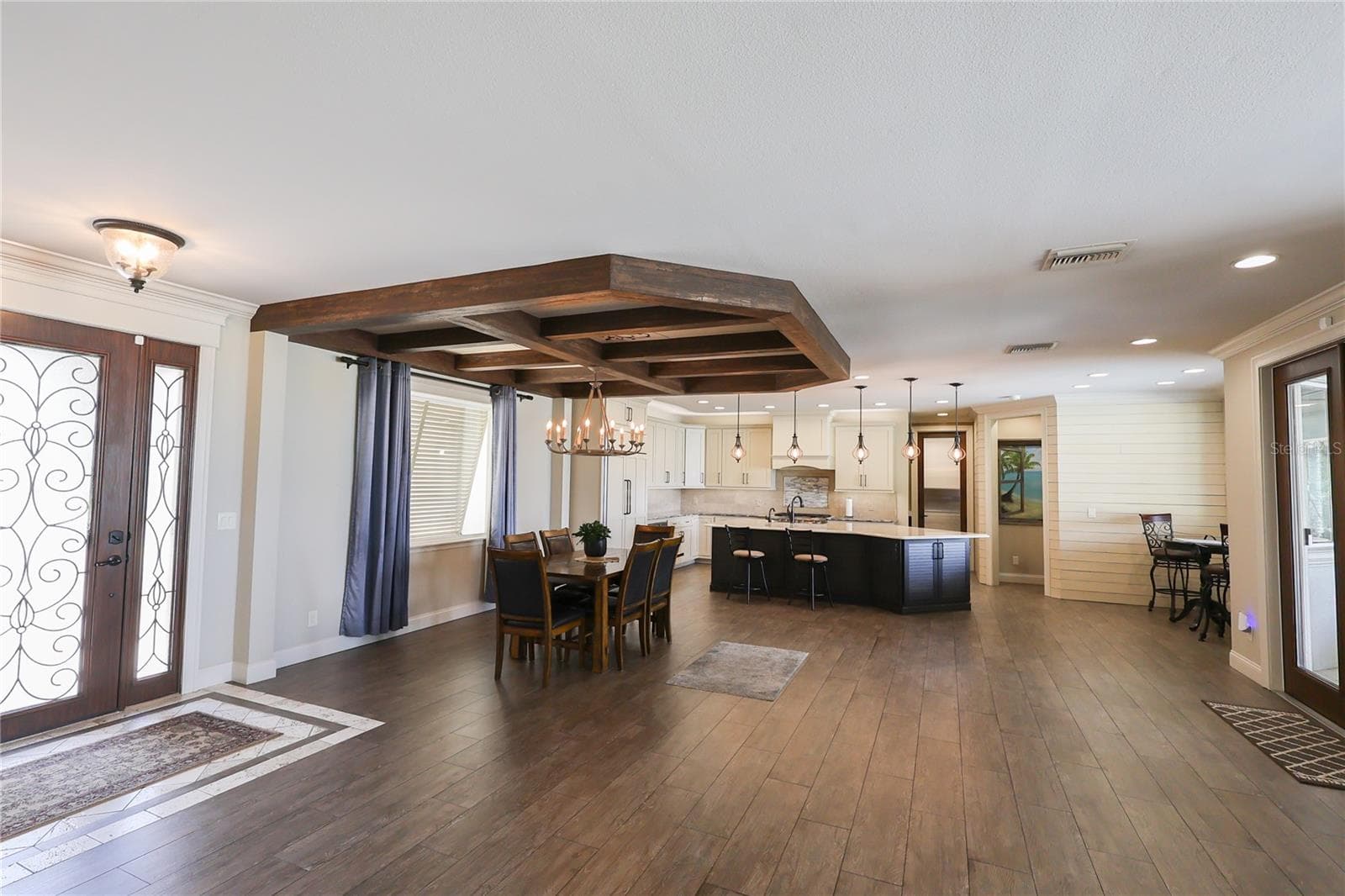 Kitchen and dining area - 3640 CRUMP RD, WINTER HAVEN