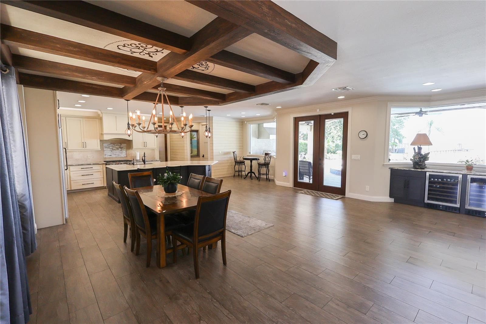 Dining area and Kitchen - 3640 CRUMP RD, WINTER HAVEN