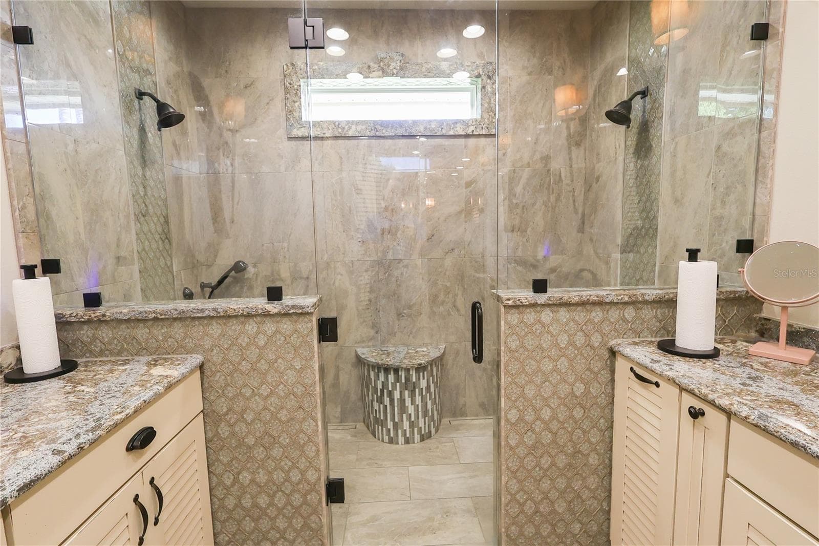 Primary Bathroom with dual shower heads - 3640 CRUMP RD, WINTER HAVEN
