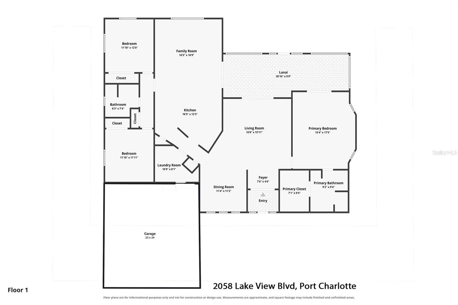 Single Family Residence at 2058 LAKE VIEW BLVD, PORT CHARLOTTE, photo 45 of 45