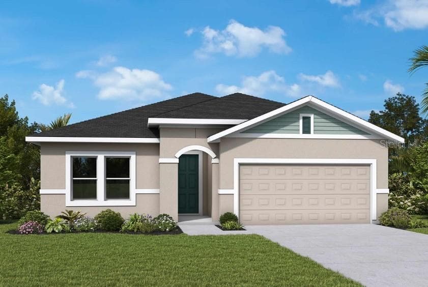 Front Exterior Rendering **Paint Colors May Vary - 5665 COOPERS HAWK CT, ST CLOUD