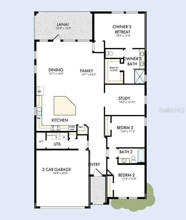 Floor Plan - 5665 COOPERS HAWK CT, ST CLOUD