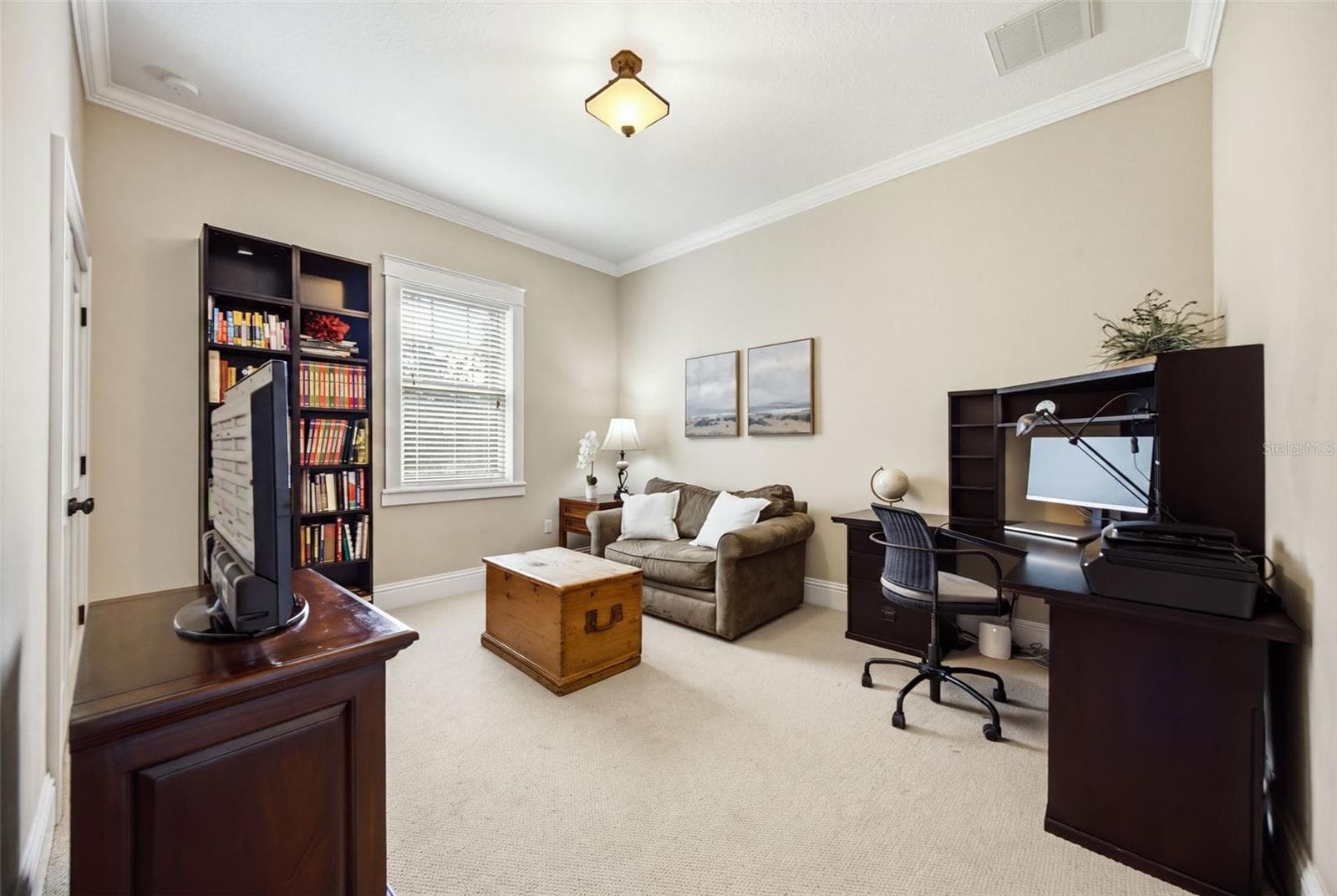 Guest room 2 used as office currently. - 1905 PINE ST, VALRICO