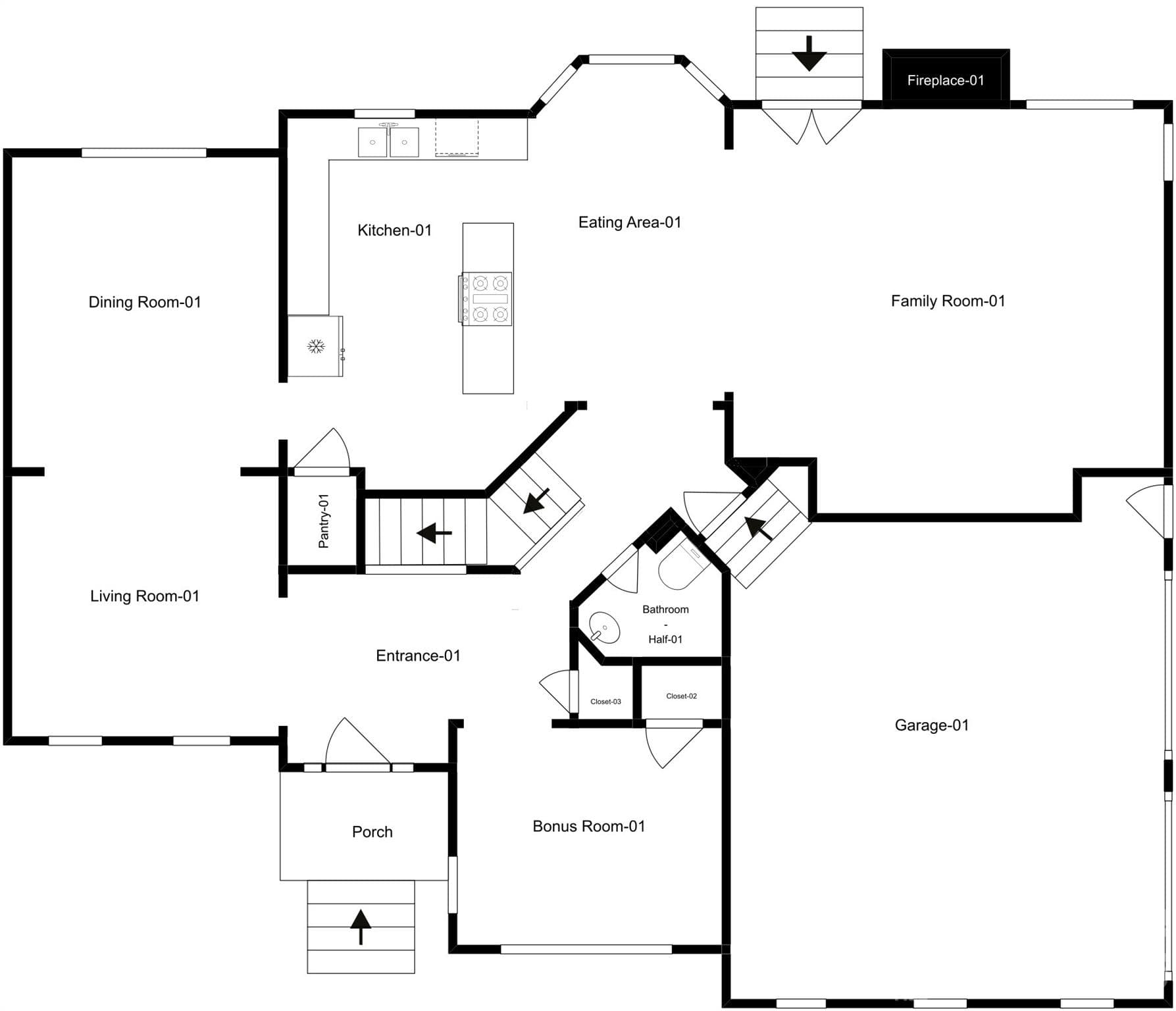 Single Family Residence at 1321 Hillshire Meadow Drive, Matthews, photo 44 of 47