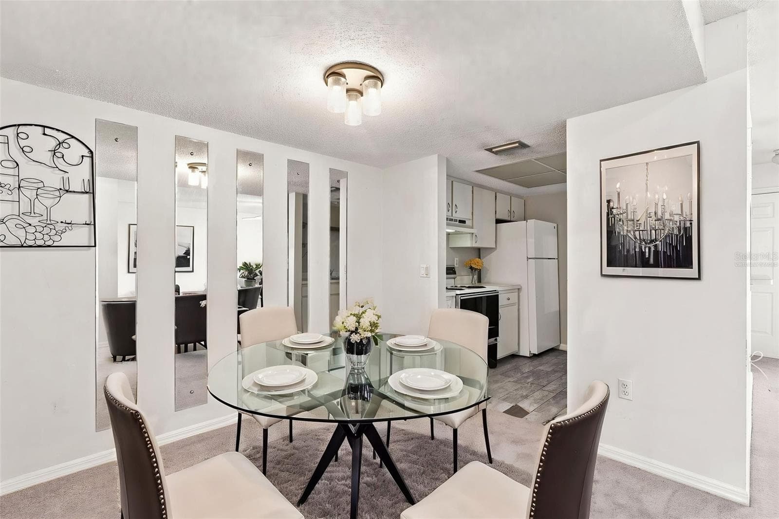 Virtually Staged  Separate Dining Room - 22278 VICK ST #A101, PORT CHARLOTTE