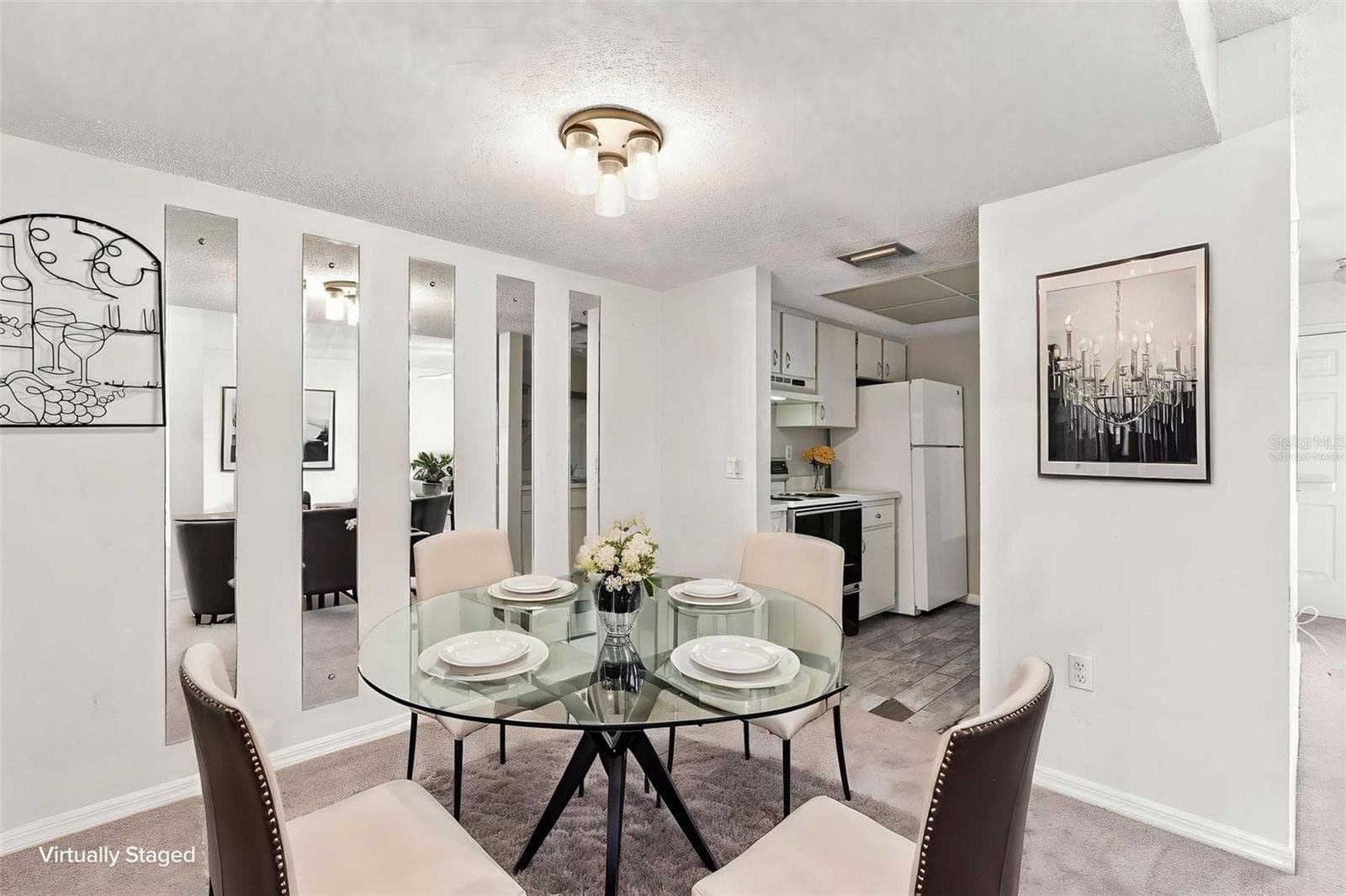 Virtually Staged  Separate Dining - 22278 VICK ST #A101, PORT CHARLOTTE
