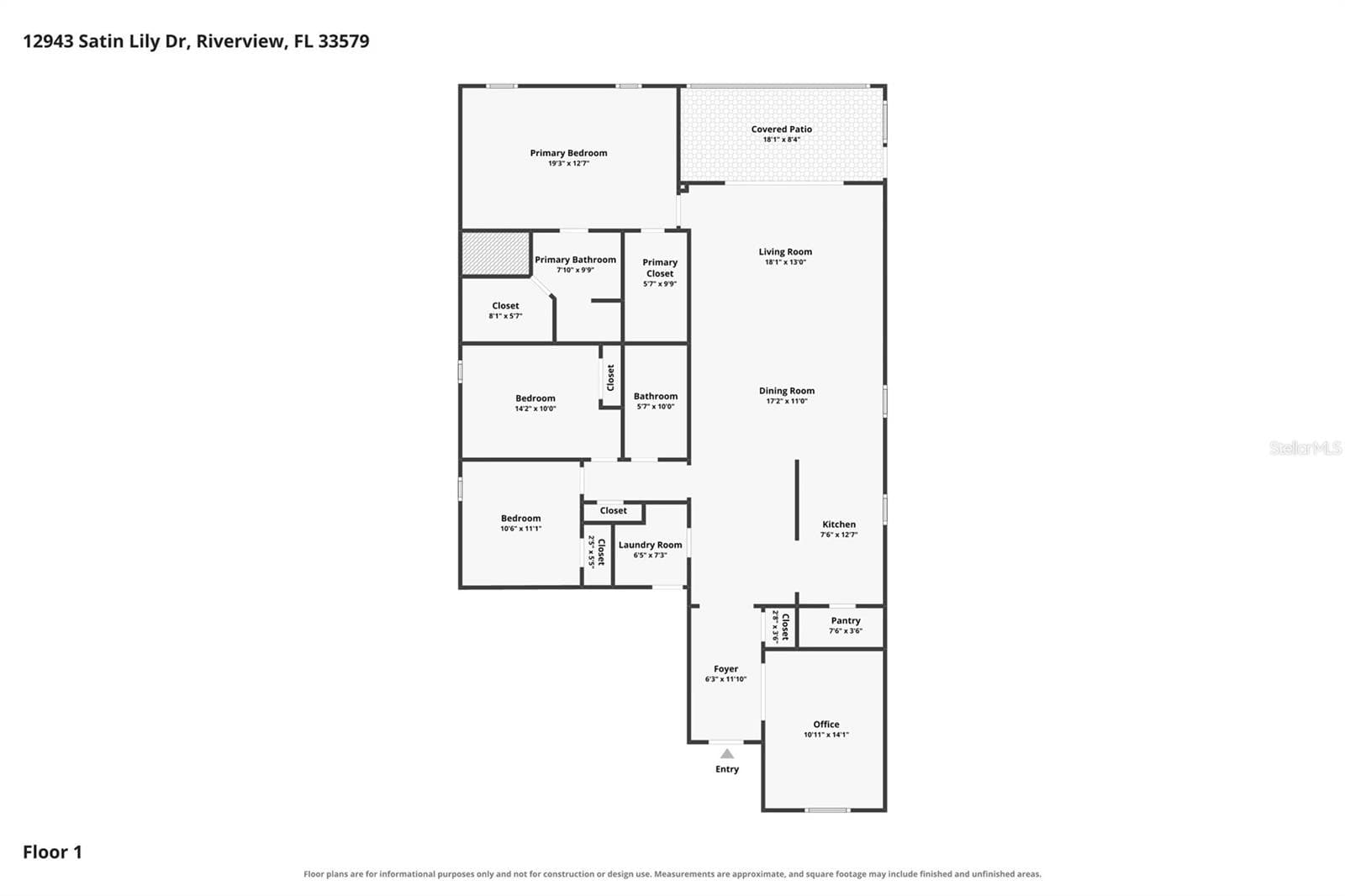 Single Family Residence at 12943 SATIN LILY DR, RIVERVIEW, photo 2 of 32