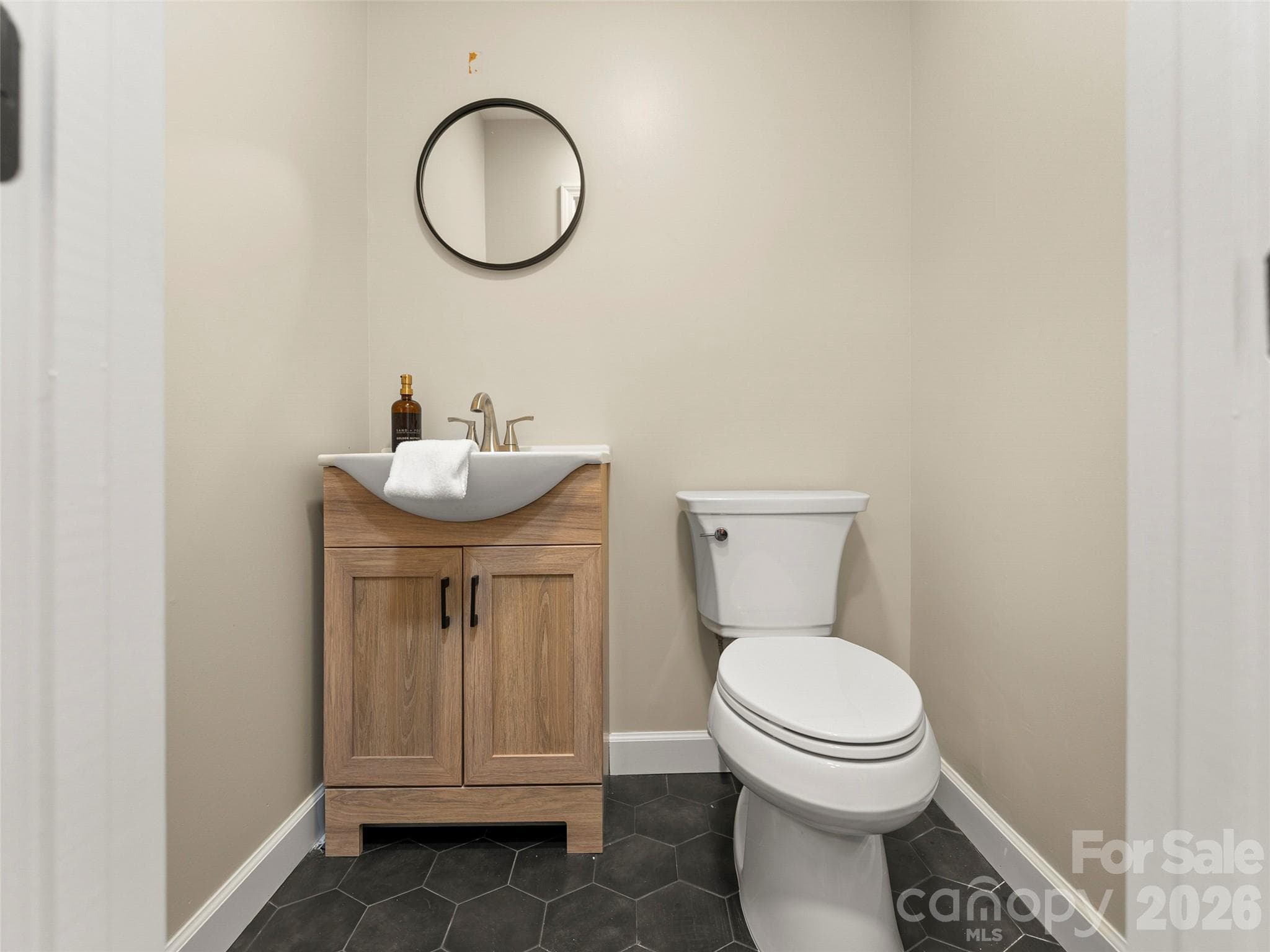 half-bath off kitchen - 28 Marne Road, Asheville