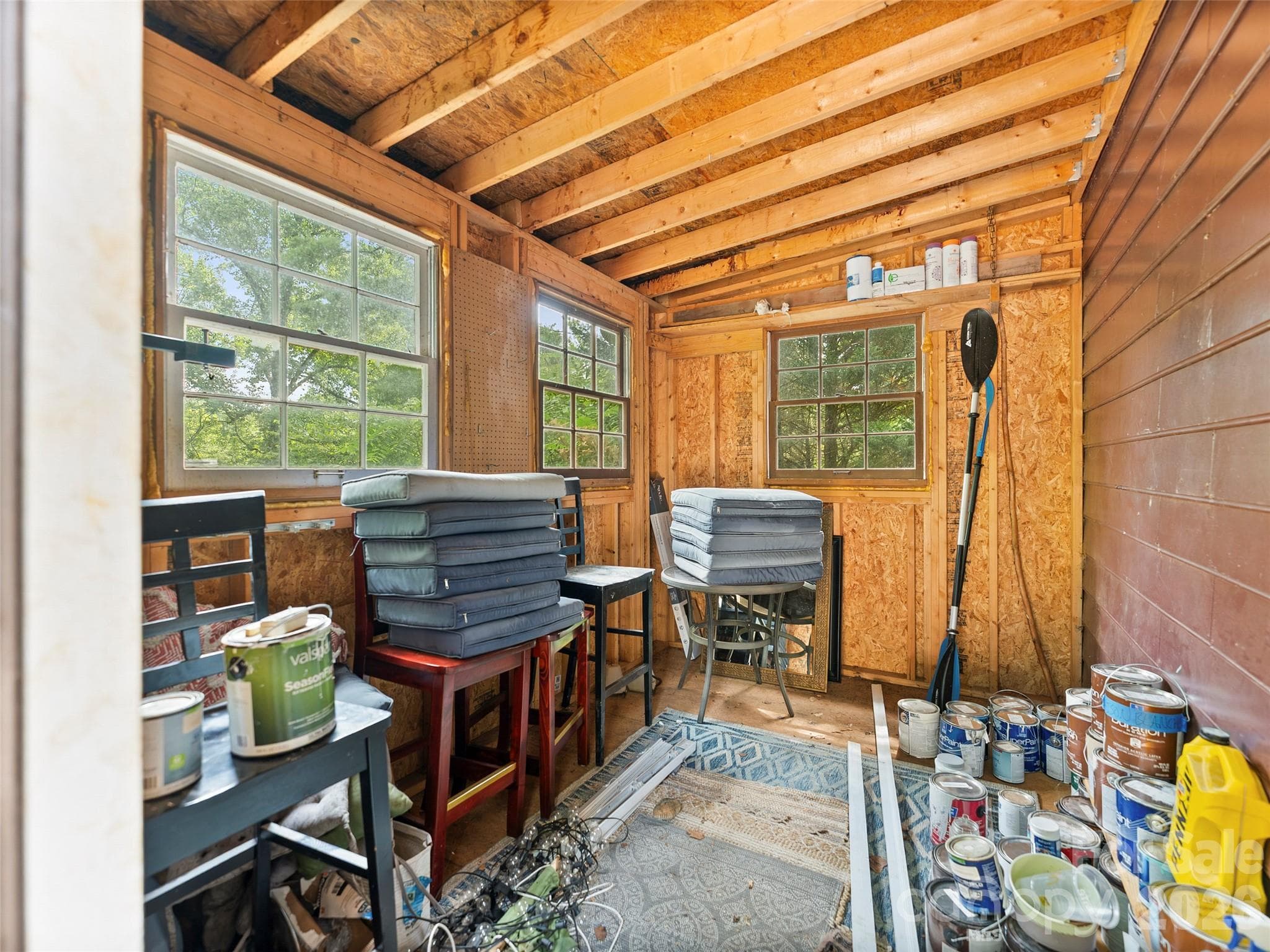 Attached storage shed - 28 Marne Road, Asheville