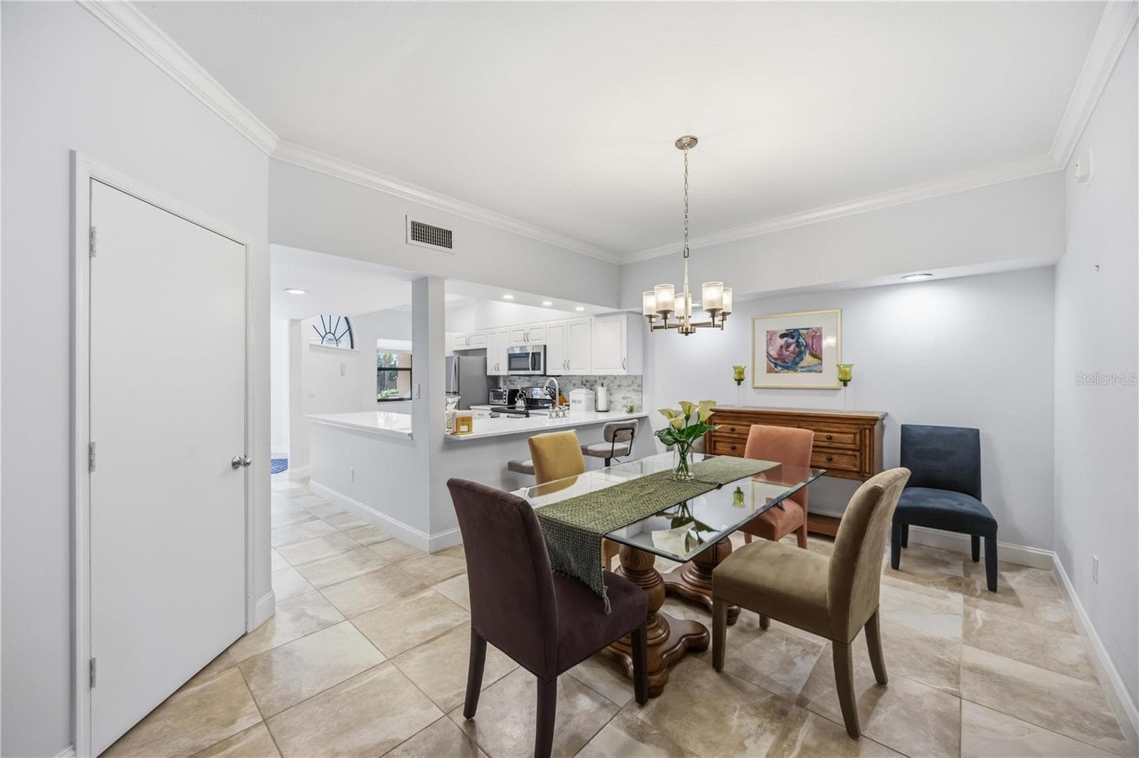 dining area - 5726 ASHTON LAKE DR #11, SARASOTA