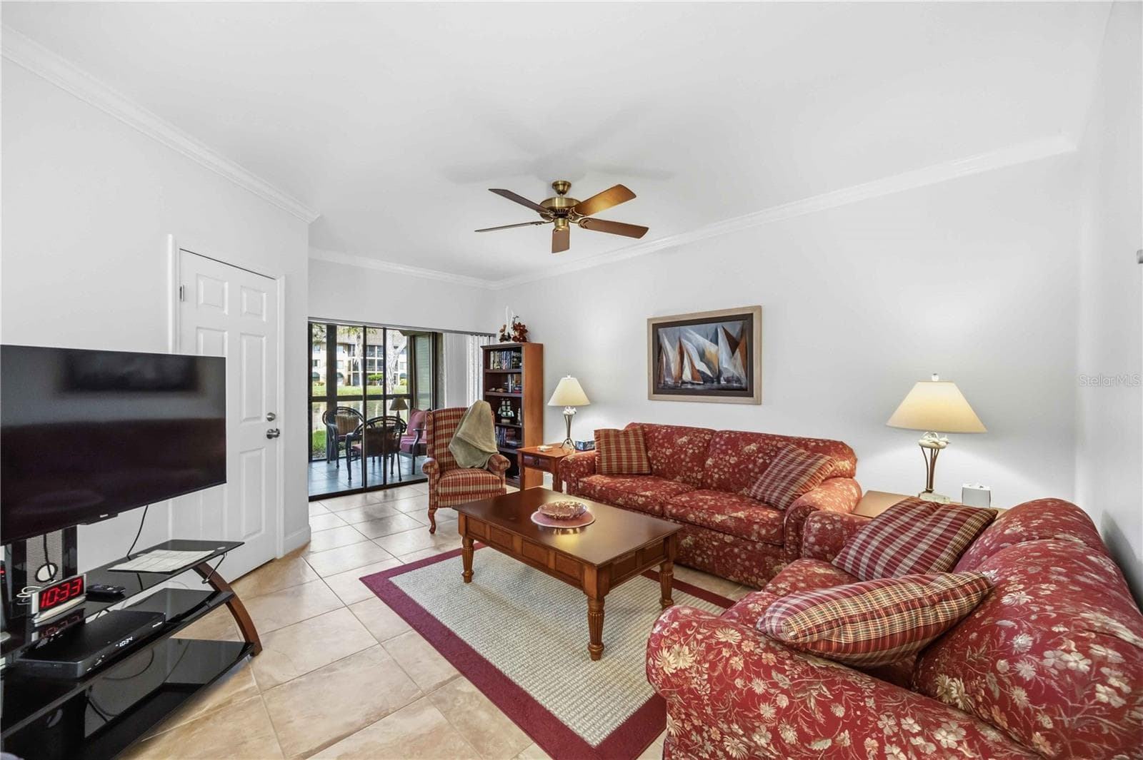 Living area - 5726 ASHTON LAKE DR #11, SARASOTA