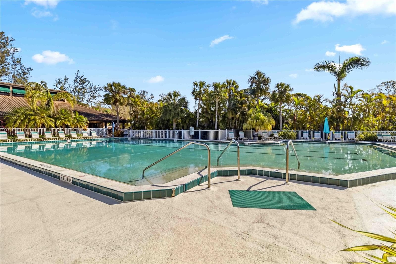 large heated community pool w/ lap lane - 5726 ASHTON LAKE DR #11, SARASOTA