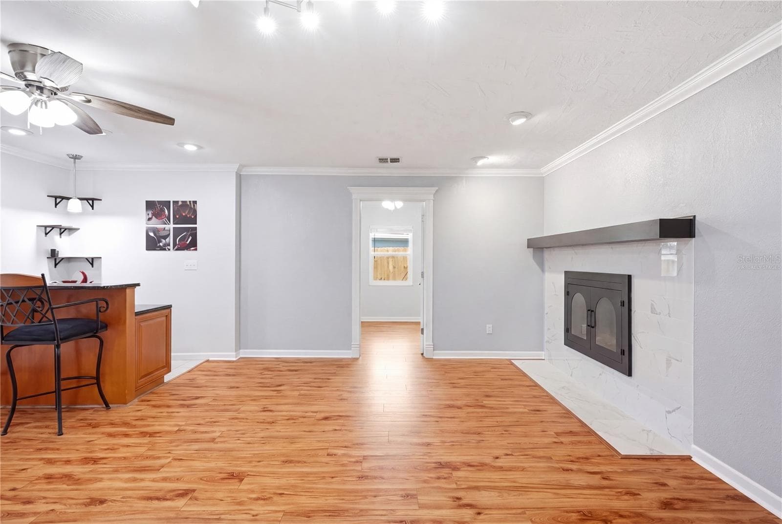 Virtually staged to show an office space - 5091 35TH TER N, ST PETERSBURG