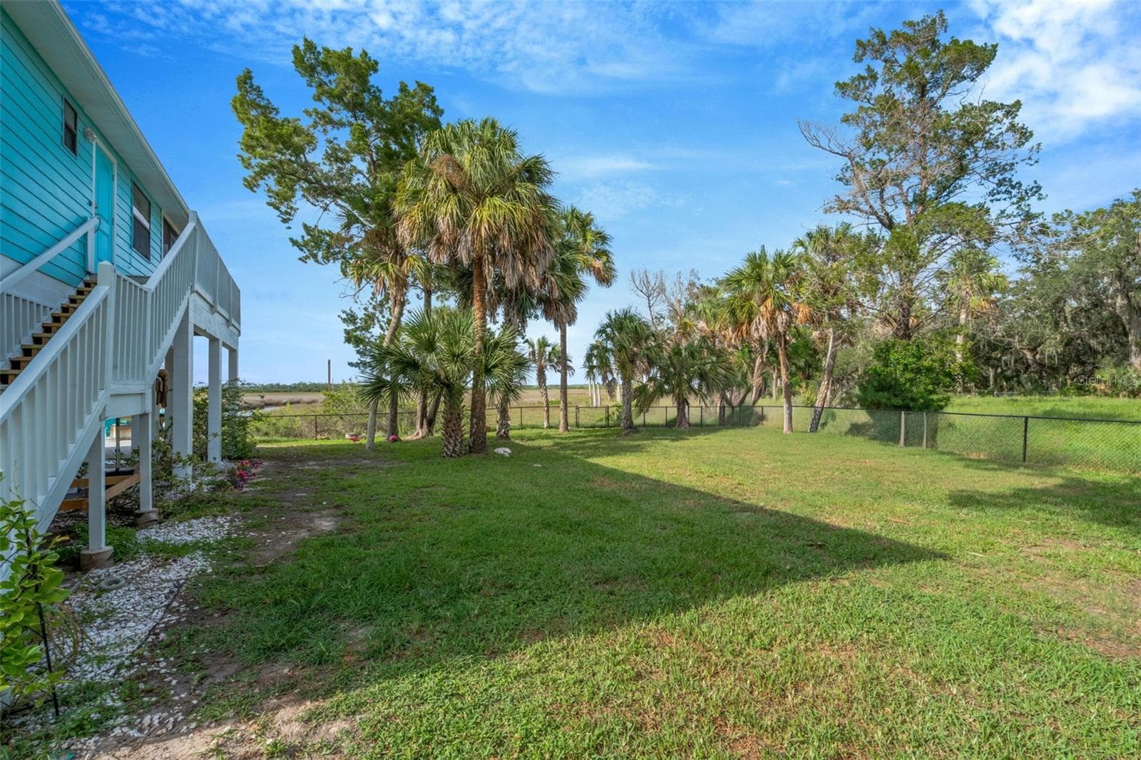 Adjoining 2nd lot Fenced in - 4035 EAGLE NEST DR, HERNANDO BEACH