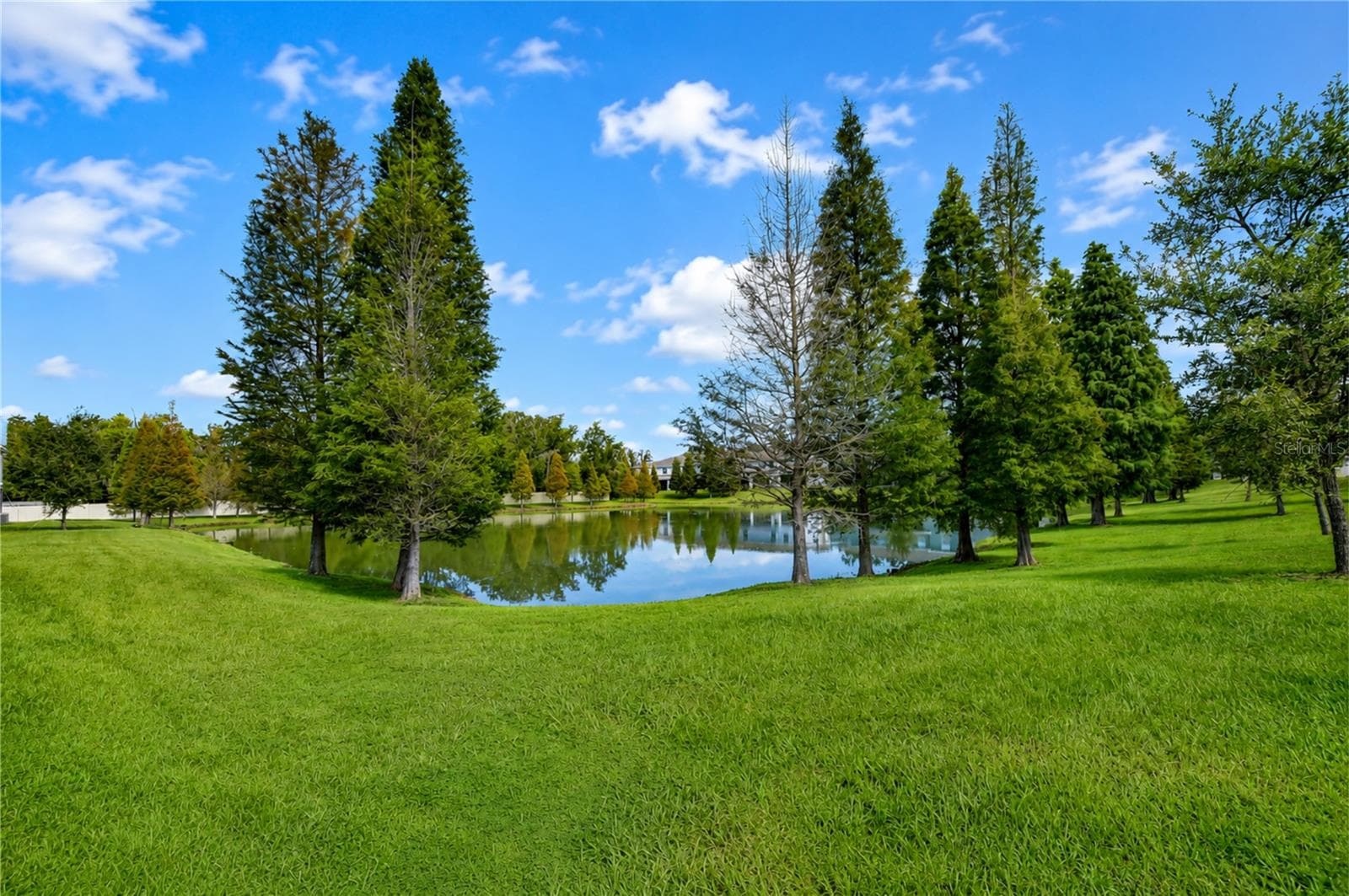 Peaceful water views create a tranquil backdrop beyond the home - 3326 PLEASANT WILLOW CT, BRANDON