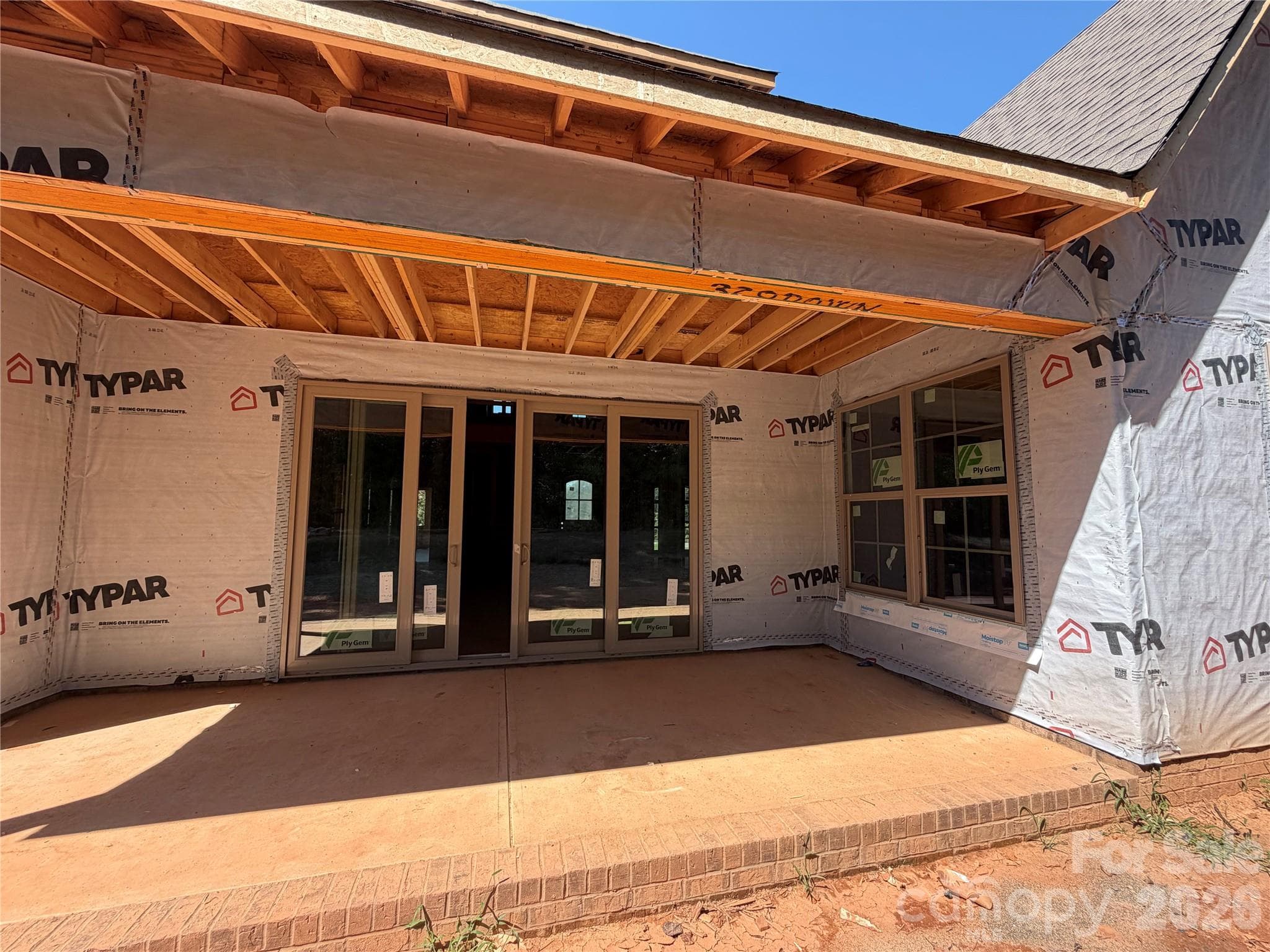 Covered Back Porch - Under Construction - 320 Downing Drive, Kings Mountain