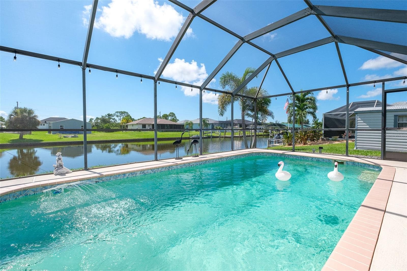 Take a cool dip in the crystal clear pool! - 9296 ARRID CIR, PORT CHARLOTTE