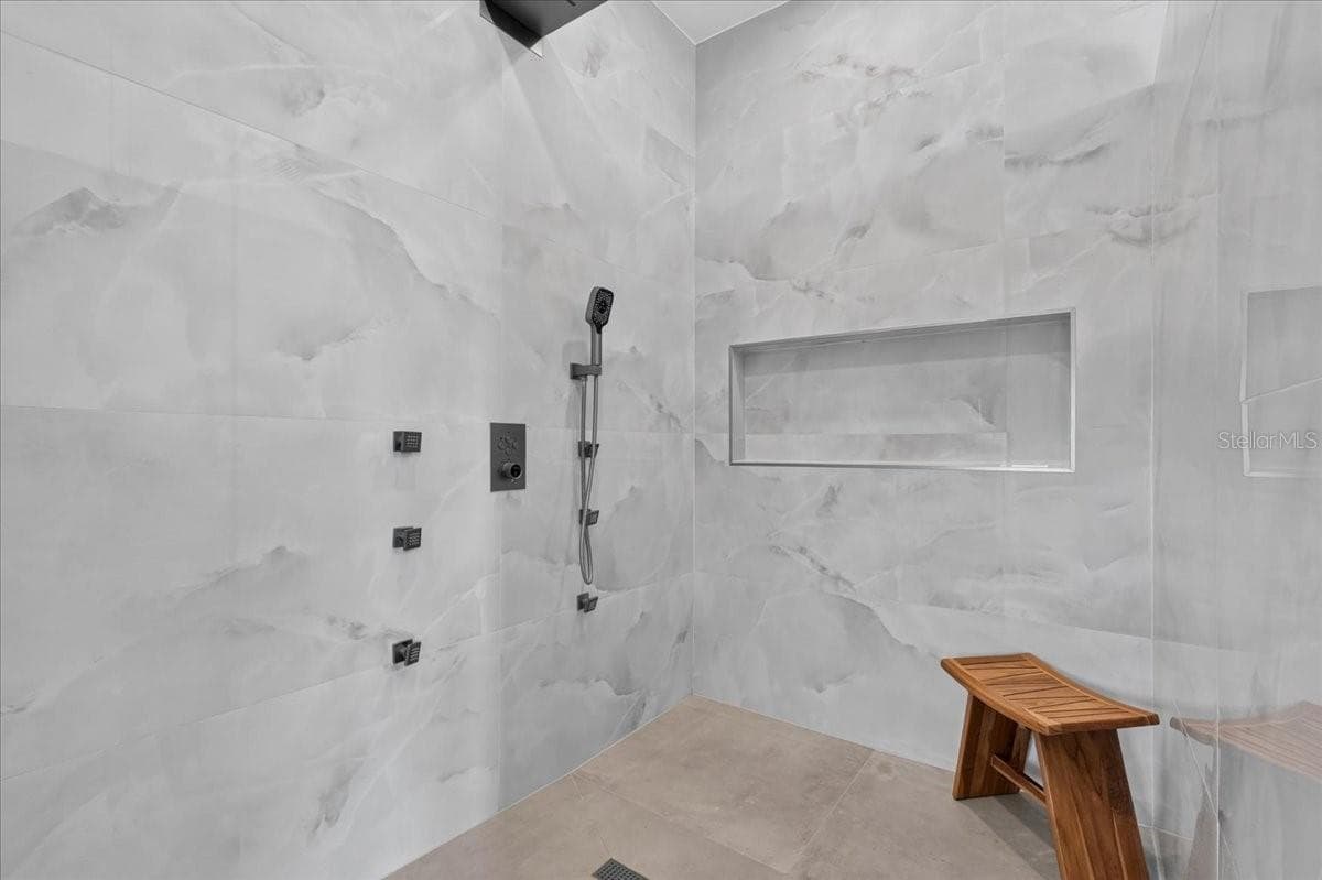 Master Shower - 116 WIMBLEDON CT, REDINGTON SHORES