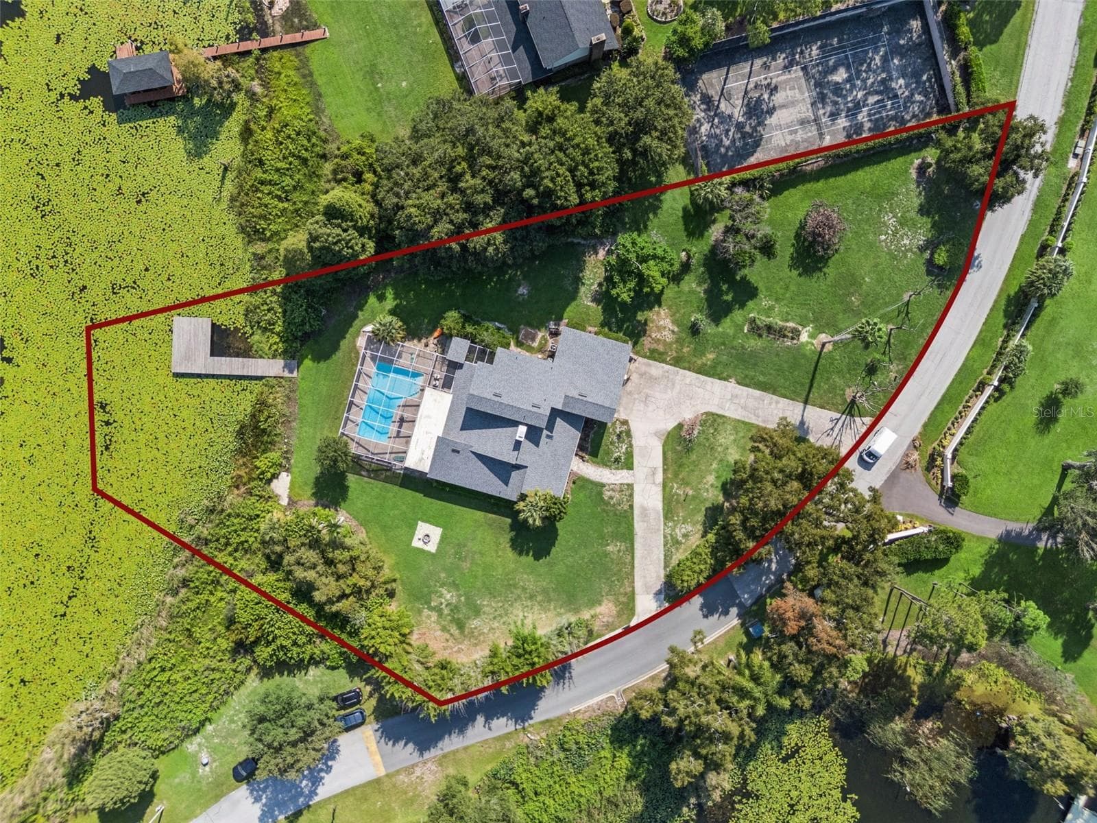 Private 1.28 acre homesite. - 25 LAKEWOOD CSWY, WINTER HAVEN