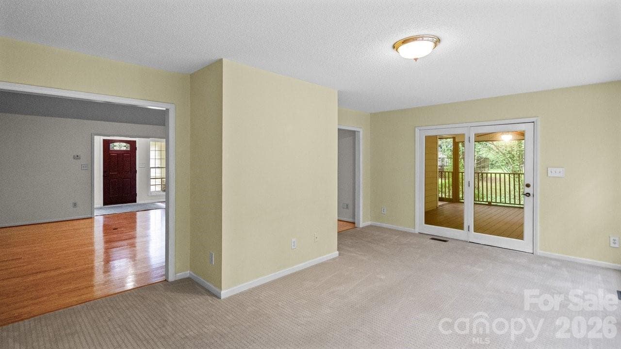 Large sunroom open to wrap around deck - 235 Withershinn Drive, Charlotte