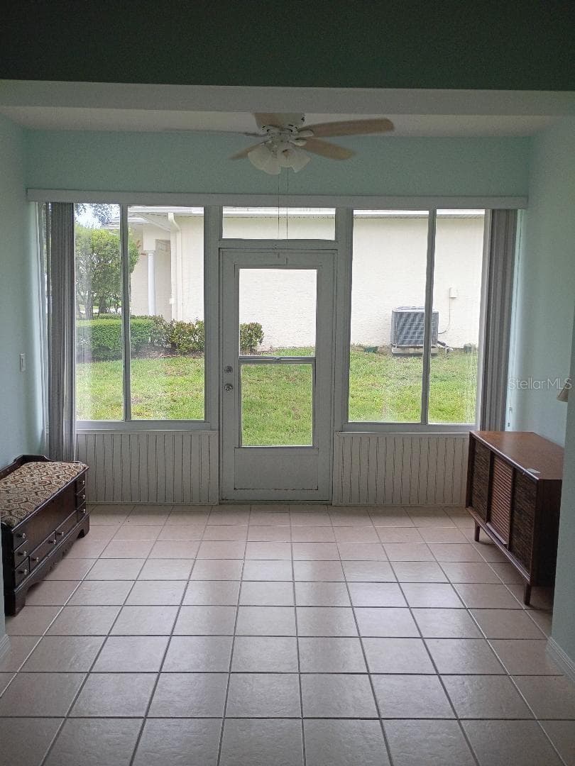 Back Door from Florida Room - 47 SUMMERWIND CIRCLE #95, PALM COAST