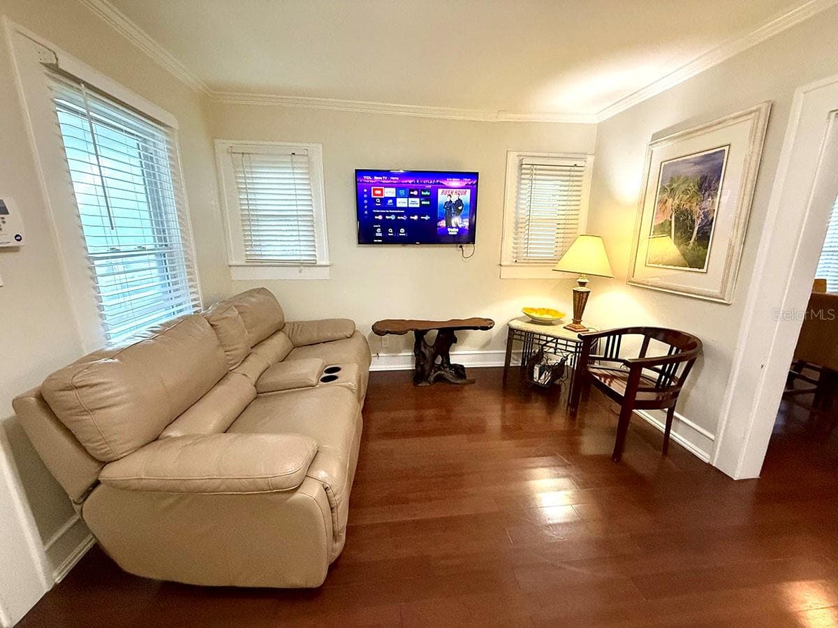 Living Room TV - 1407 E RIDGEWOOD ST, ORLANDO