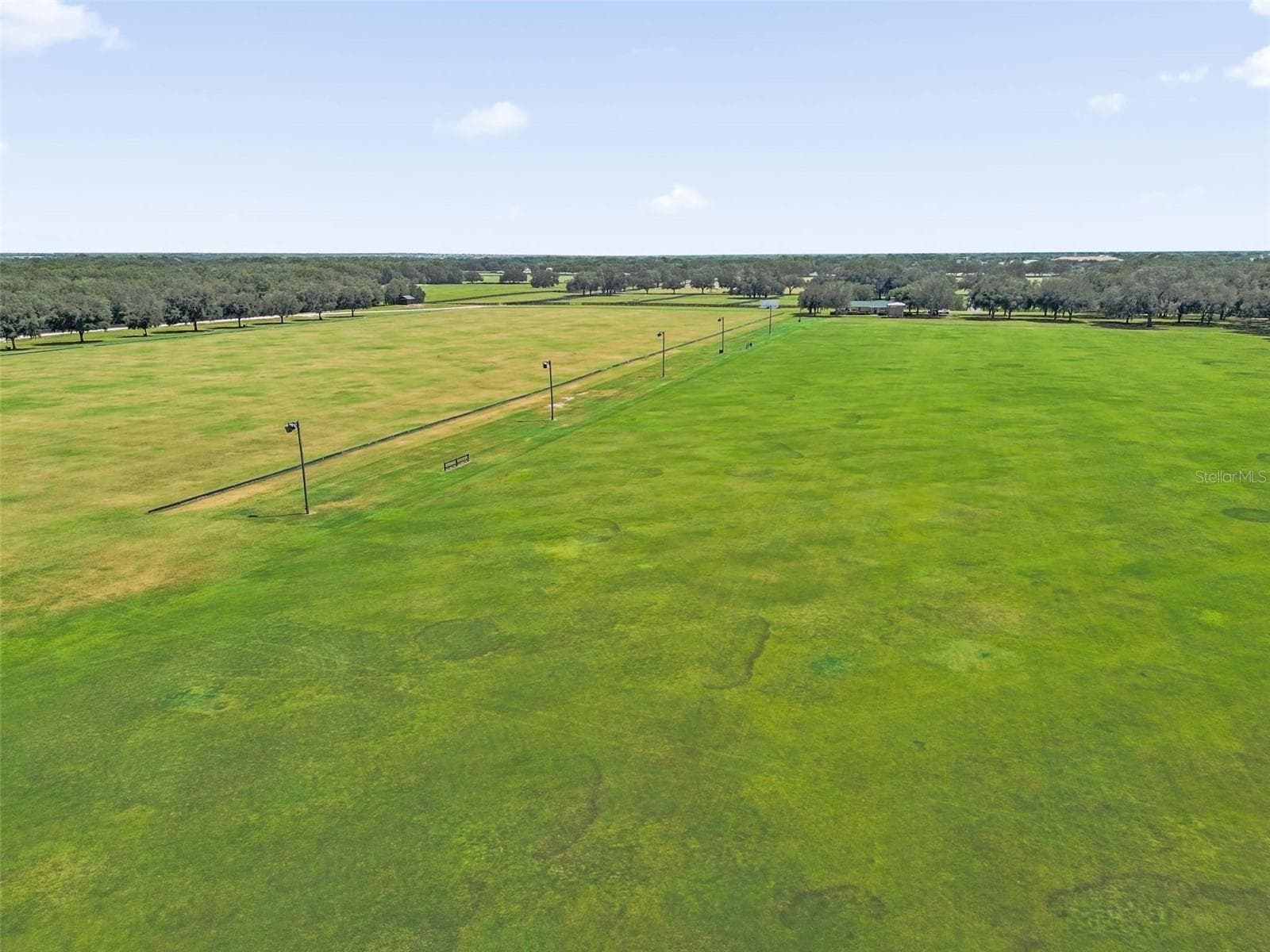 Drone of the polo field behind - 2801 BARBOZA DR, THE VILLAGES