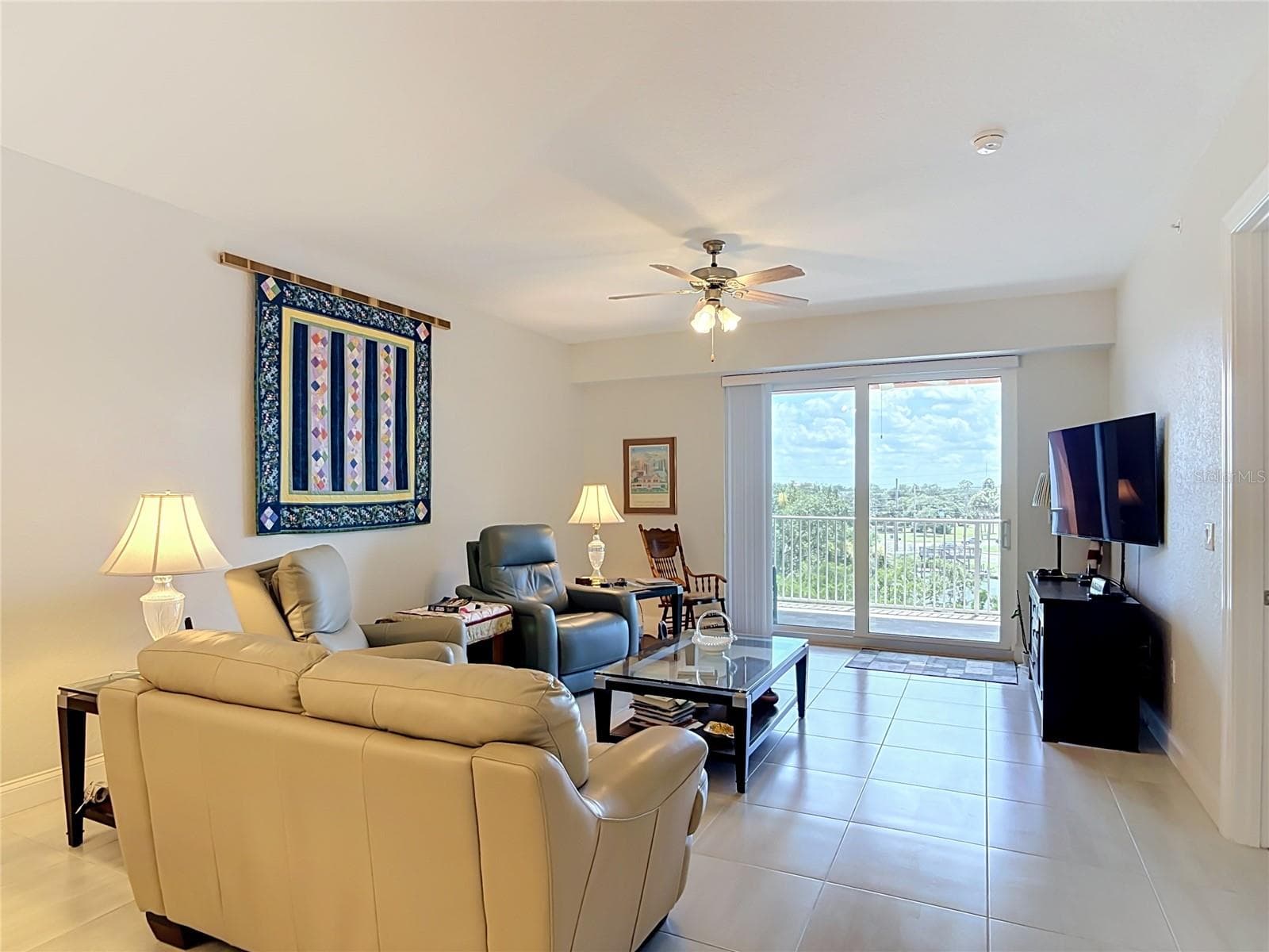 Living Room - 2 RIVERWALK DR #404, NEW SMYRNA BEACH