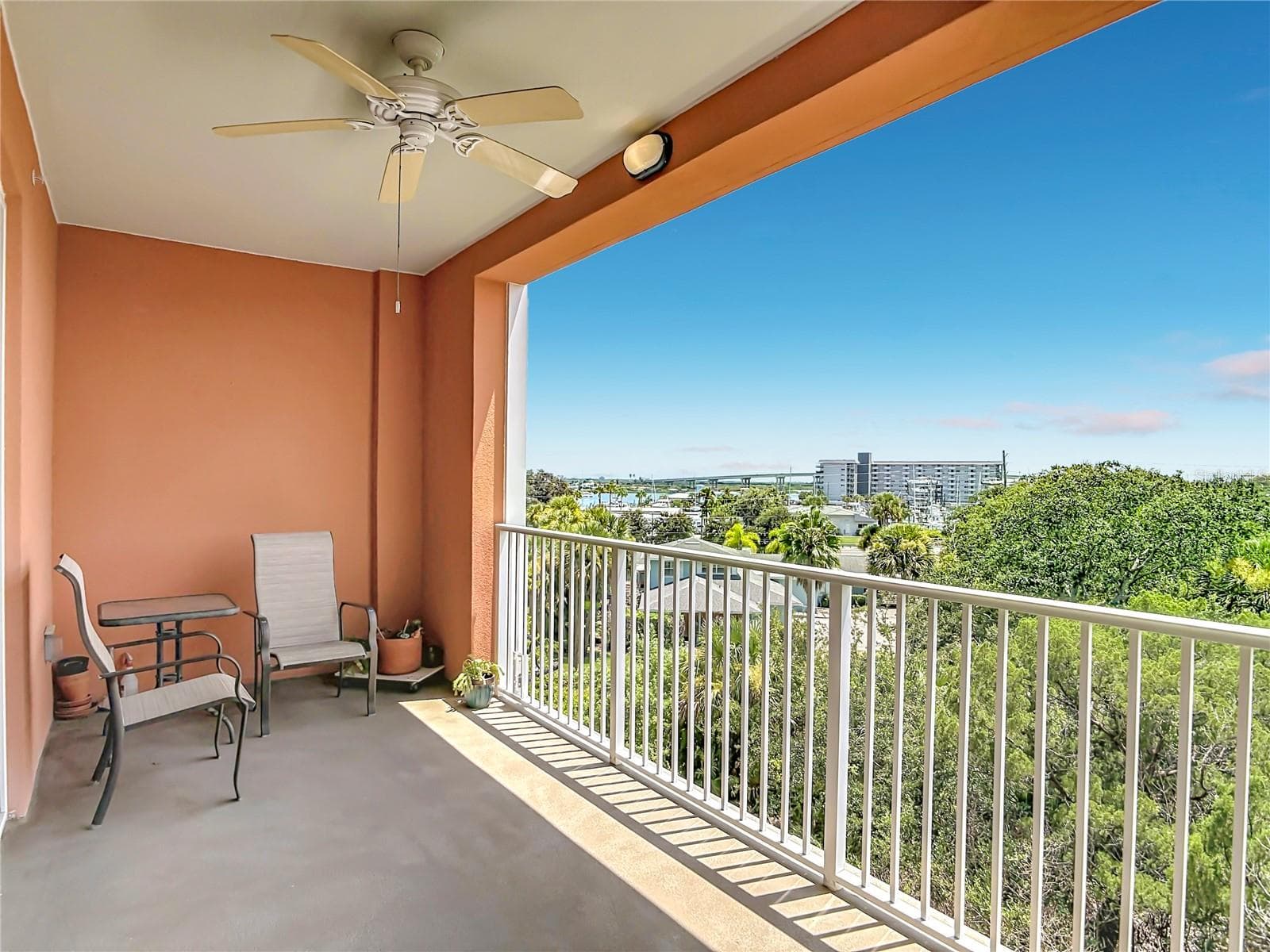 View from Balcony/Primary Bedroom Slider doors - 2 RIVERWALK DR #404, NEW SMYRNA BEACH
