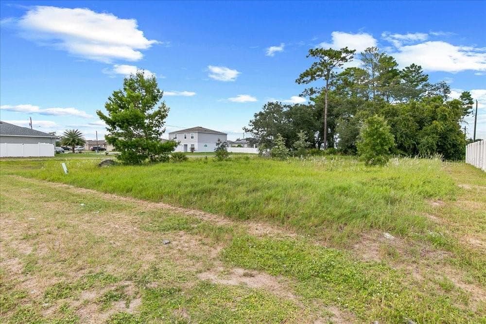 Vacant Residential Lot - Ground-Level Interior View - 284 FIG CT, POINCIANA