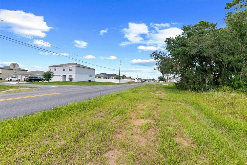 Street - side View of Vacant Lot - 284 FIG CT, POINCIANA