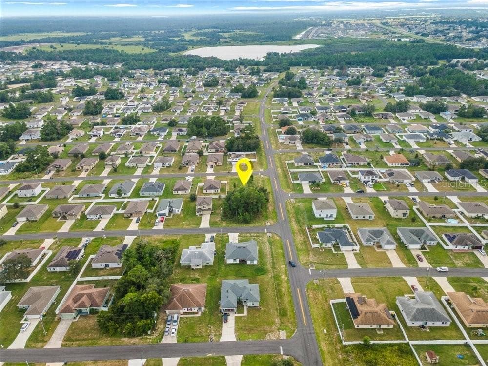 Far Aerial View Showing property Location and Surrounding Community - 284 FIG CT, POINCIANA