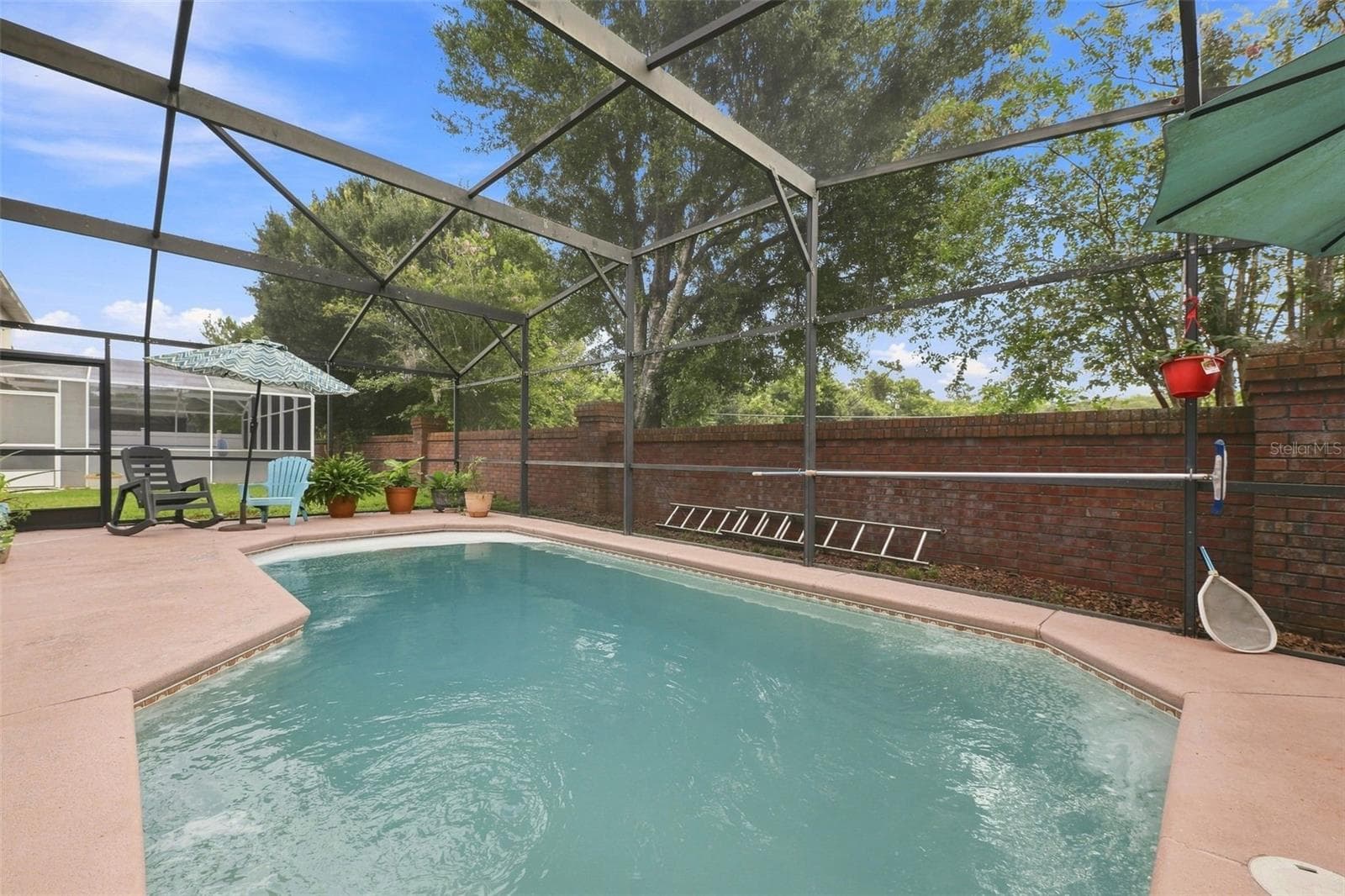 Pool & Screened In Enclosure - 611 ABACO CT, KISSIMMEE