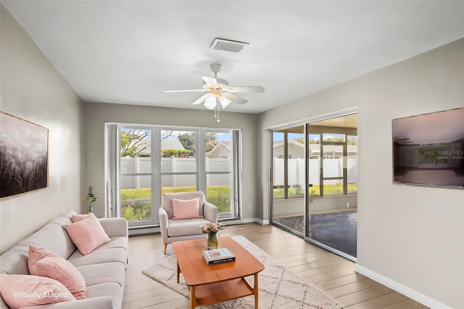 Family Room - Virtually Staged - 13635 97TH TER, SEMINOLE