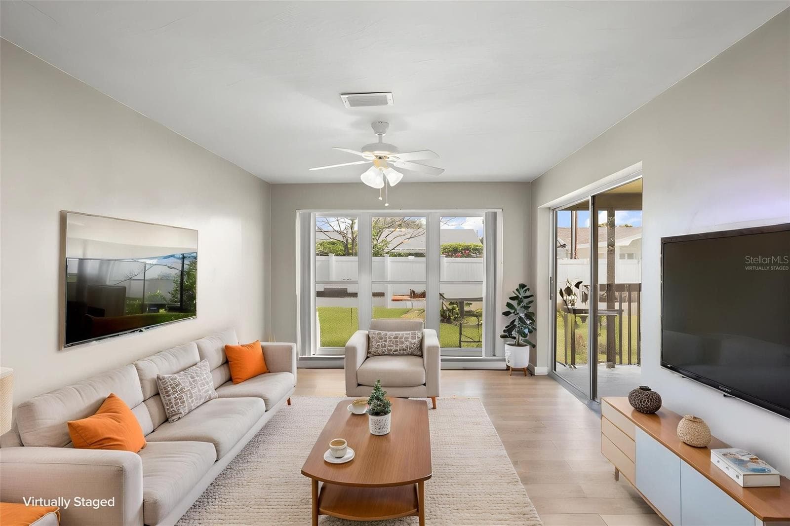 Family Room - Virtually Staged - 13635 97TH TER, SEMINOLE