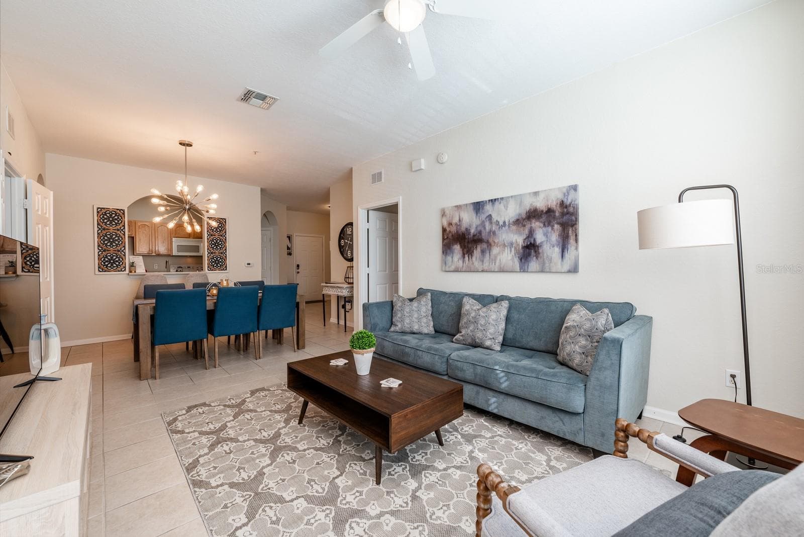 Inside, this is the largest 3-bedroom floor plan, offered FULLY FURNISHED with stylish décor and sleeping accommodations for up to eight. - 2778 ALMATON LOOP #204, KISSIMMEE