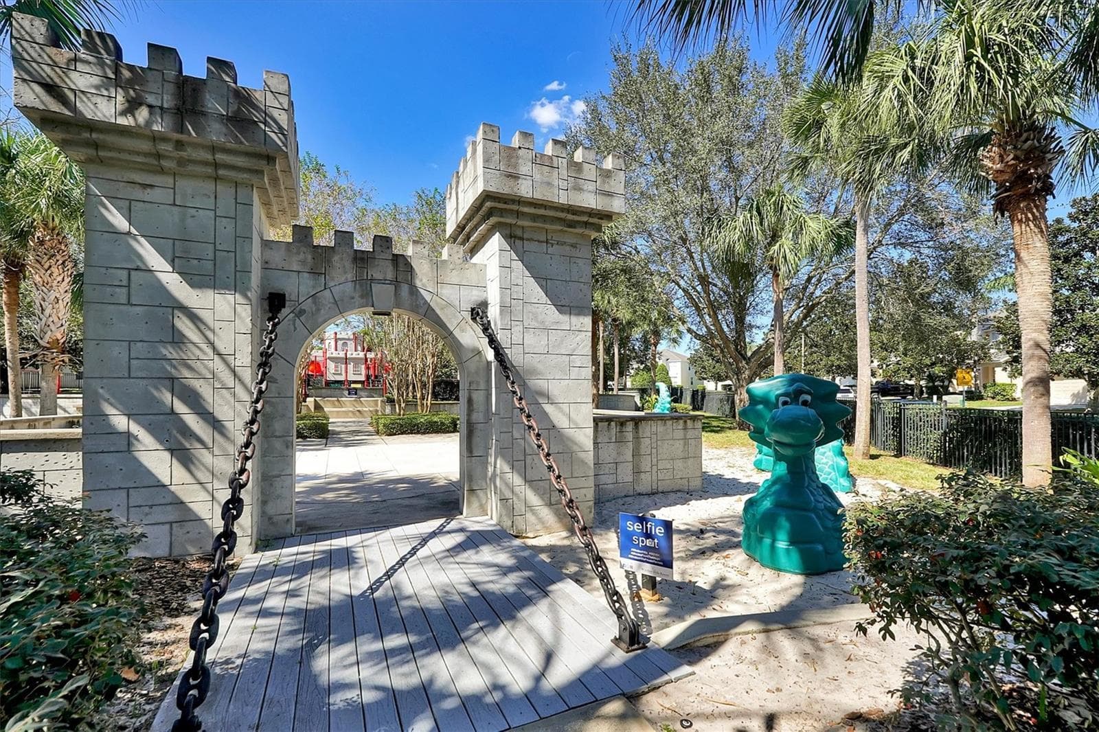 Imaginations soar with our castle themed playground for the kiddos! - 2778 ALMATON LOOP #204, KISSIMMEE