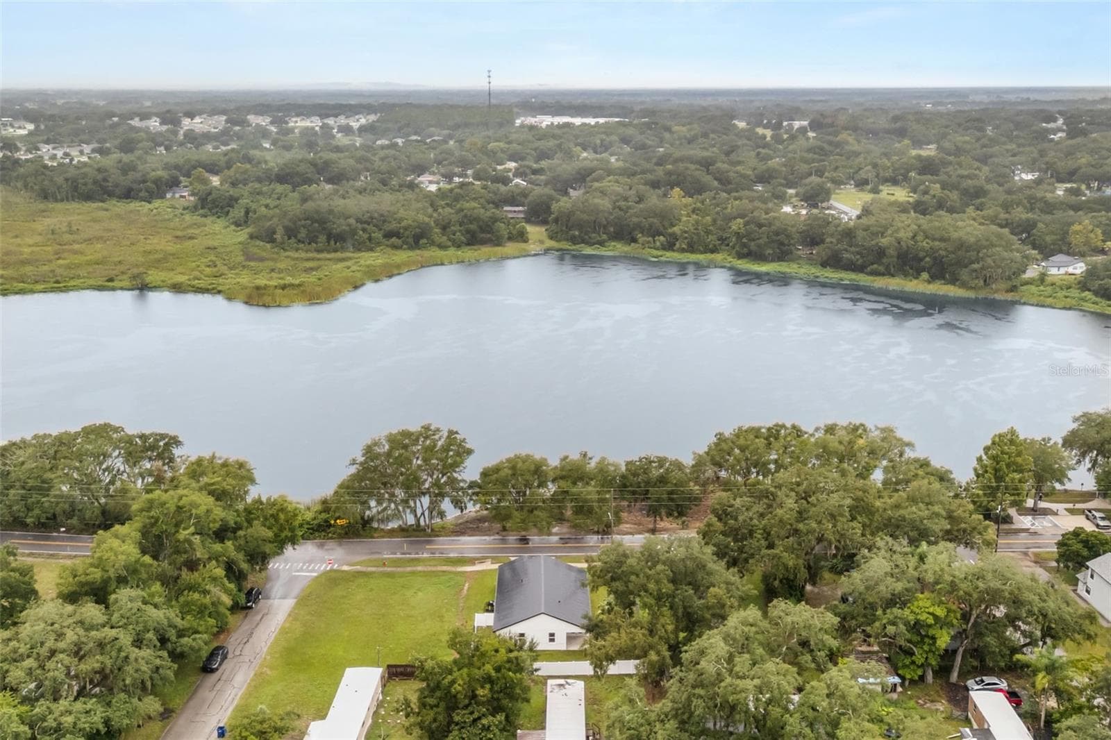 Aerial View - 221 S SUNSET AVE, MASCOTTE