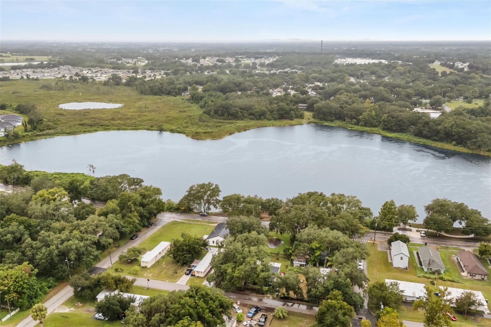 Aerial View - 221 S SUNSET AVE, MASCOTTE