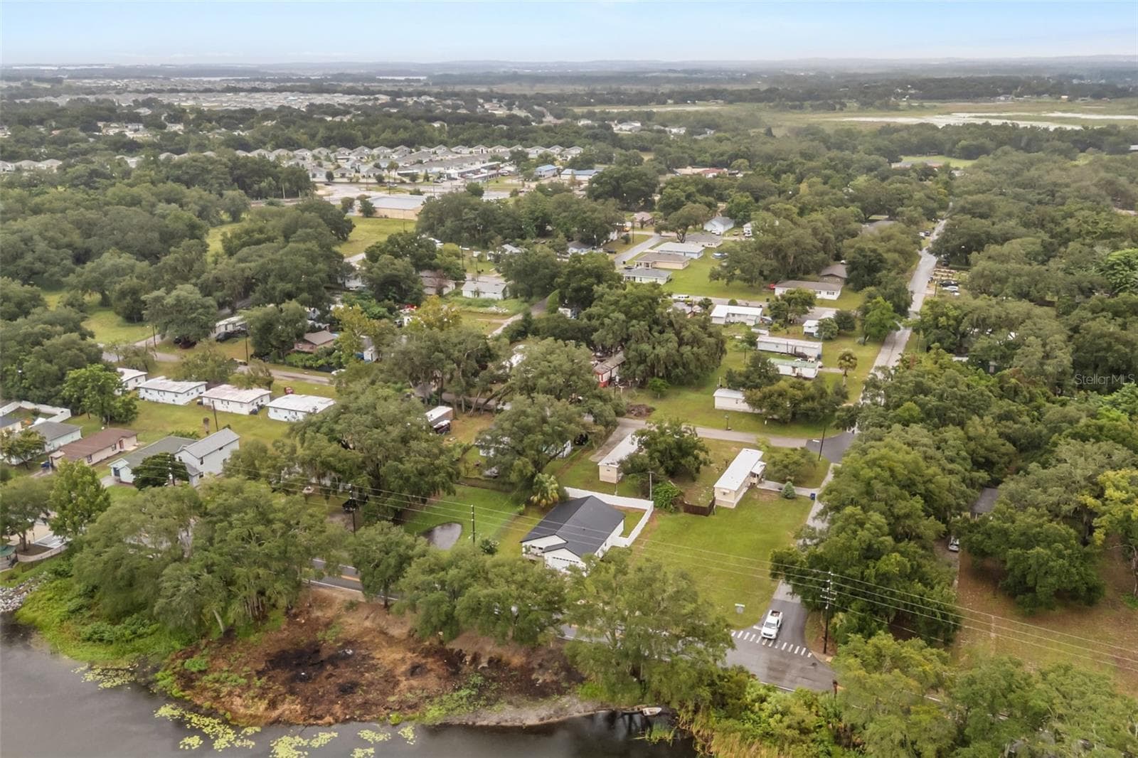 Aerial View - 221 S SUNSET AVE, MASCOTTE